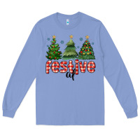 Colony Blue festive af Long Sleeve Tee - MaliasSmallBusiness