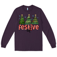 Plum festive af Long Sleeve Tee - MaliasSmallBusiness