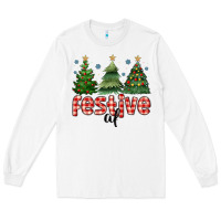 White festive af Long Sleeve Tee - MaliasSmallBusiness