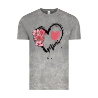 Cloud Rock mimi flower heart Vintage Tee - MaliasSmallBusiness