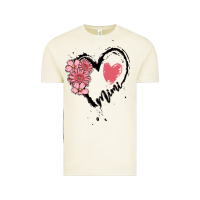 Vintage Arctic mimi flower heart Vintage Tee - MaliasSmallBusiness