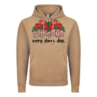 Vintage Coffee chingona every damn day Vintage Hoodie - MaliasSmallBusiness