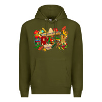 Army Green cinco de mayo pre k Premium Hoodie - CowGirlArtShop