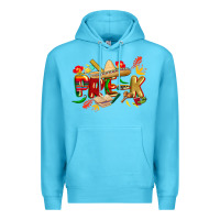 Ocean Blue cinco de mayo pre k Premium Hoodie - CowGirlArtShop