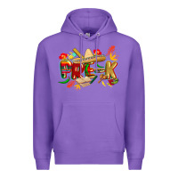 Purple cinco de mayo pre k Premium Hoodie - CowGirlArtShop