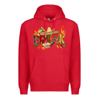 Red cinco de mayo pre k Premium Hoodie - CowGirlArtShop