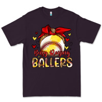 Plum busy raising ballers Premium Tee - Artiststas