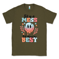 Army Green bit of a mess but doing my best Classic Tee - MaliasSmallBusiness