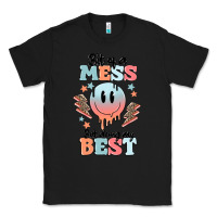 Black bit of a mess but doing my best Classic Tee - MaliasSmallBusiness