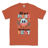 Copper bit of a mess but doing my best Classic Tee - MaliasSmallBusiness