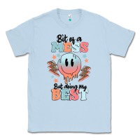 Dusty Blue bit of a mess but doing my best Classic Tee - MaliasSmallBusiness