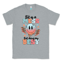 Heather Grey bit of a mess but doing my best Classic Tee - MaliasSmallBusiness