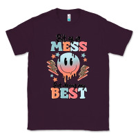 Plum bit of a mess but doing my best Classic Tee - MaliasSmallBusiness