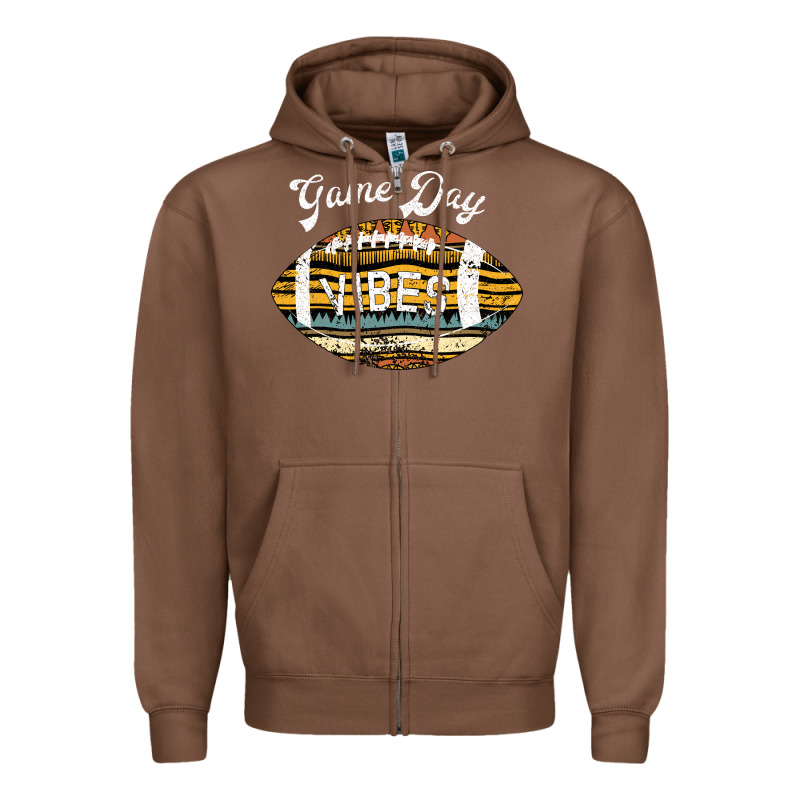 Game Day Vibes Zipper Hoodie by Bettercallsaul | Teevron