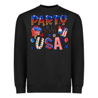 Black party in the usa Heavyweight Sweatshirt - NancyCooperArtShop