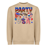 Mushroom party in the usa Heavyweight Sweatshirt - NancyCooperArtShop