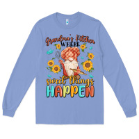 Colony Blue grandma's kitchen where sweet things happen Long Sleeve Tee - MaliasSmallBusiness