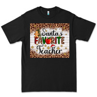 Black santa's favorite teacher Premium Tee - AdoDesignShop