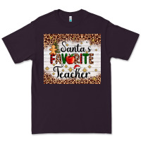 Plum santa's favorite teacher Premium Tee - AdoDesignShop