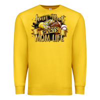 Lemon livin that sports mom life Premium Sweatshirt - CowGirlArtShop