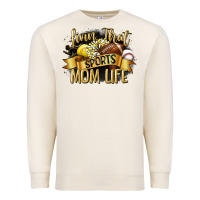 Sandshell livin that sports mom life Premium Sweatshirt - CowGirlArtShop