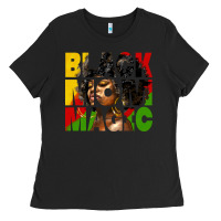 Black black mom magic juneteenth Ladies Tee - HRA Design Shop