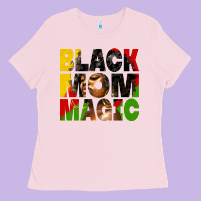 Black Mom Magic Juneteenth Ladies Tee Designed By Hra Design Shop