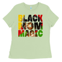Matcha black mom magic juneteenth Ladies Tee - HRA Design Shop
