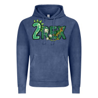 Vintage Denim two rex Vintage Hoodie - MaliasSmallBusiness