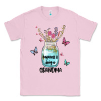 Bubblegum Pink grandma preview costom name Classic Tee - MaliasSmallBusiness