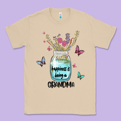 Grandma Preview Costom Name Classic Tee Designed By Maliassmallbusiness