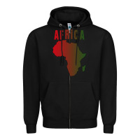 Black Africa Zipper Hoodie - Bettercallsaul