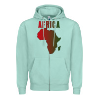 Seafoam Africa Zipper Hoodie - Bettercallsaul