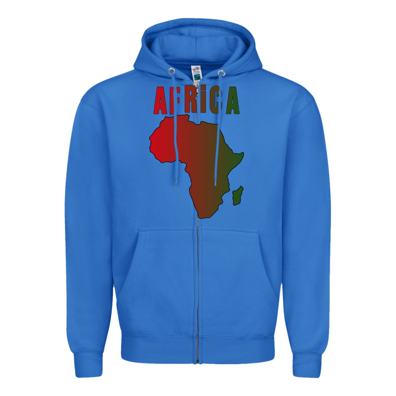 Africa Zipper Hoodie by Bettercallsaul | Teevron
