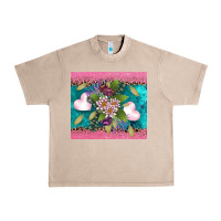 French Oak v.d flowers and hearts Urban Heavy Tee - AdoDesignShop