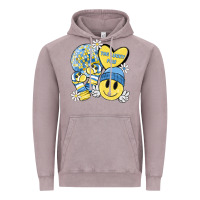 Vintage Zinc the lucky few Vintage Hoodie - MaliasSmallBusiness