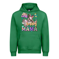 Emerald one hoppy mama Urban Hoodie - FaDigitalArtStudio