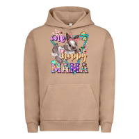 Pigment Burro one hoppy mama Urban Hoodie - FaDigitalArtStudio