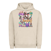 Pigment French Oak one hoppy mama Urban Hoodie - FaDigitalArtStudio