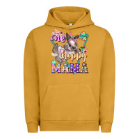 Pigment Peanut Butter one hoppy mama Urban Hoodie - FaDigitalArtStudio