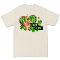 Bone shamrockin' rock n roll female hand Premium Tee - Artiststas