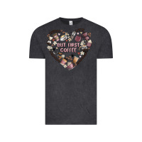 Vintage Black but first coffee Vintage Tee - MaliasSmallBusiness