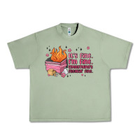 Oil Green it's fine i'm fine everything's freakin' fine Urban Heavy Tee - MaliasSmallBusiness