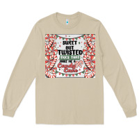 Mushroom sweet but twisted does that make me a candy cane Long Sleeve Tee - MaliasSmallBusiness