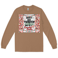 Toasted Coconut sweet but twisted does that make me a candy cane Long Sleeve Tee - MaliasSmallBusiness