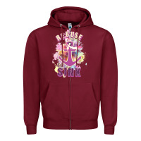 Burgundy Rebuse To Sink Zipper Hoodie - Bettercallsaul