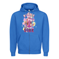 True Royal Rebuse To Sink Zipper Hoodie - Bettercallsaul