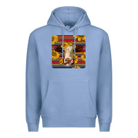 Colony Blue serape hereford coaster Premium Hoodie - JahusDesignShop