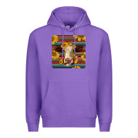 Purple serape hereford coaster Premium Hoodie - JahusDesignShop