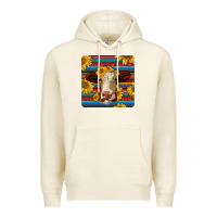Tofu serape hereford coaster Premium Hoodie - JahusDesignShop